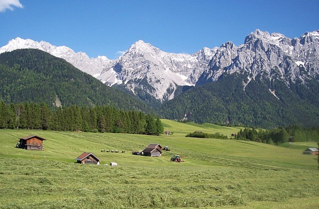 Im Karwendel kann man herrliche Wanderungen unternehmen