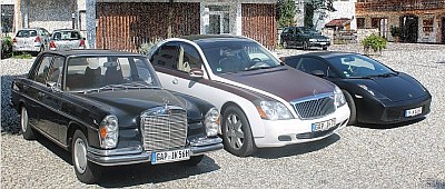 drei Autos